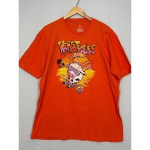 Stranger Things Roast Beef T-Shirt Mens Orange 2XL Short Sleeve Funko Pop Tees